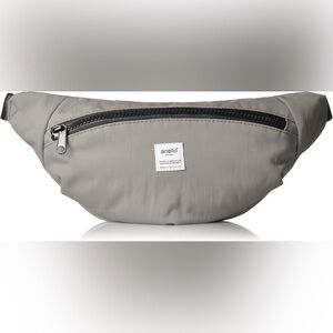 NWOT Anello Japanese Grey Unisex Fanny pack